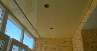 Натяжной потолок на балкон Химки, цена 6222 руб.