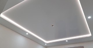 Светодиодные натяжные потолки Химки, цена от 1556 руб.