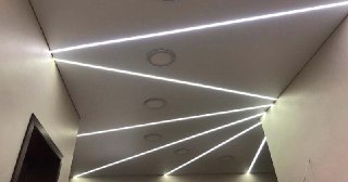 Световые линии на потолке Химки, цена от 2593 руб.